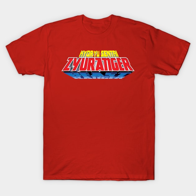 Kyoryo Sentai Zyuranger T-Shirt by Rodimus13